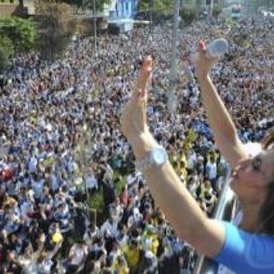 Profile Picture of Marcha Para Jesus (@Marcha_StoAndre) on Twitter
