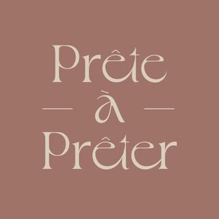 Profile Picture of Prête à Prêter (@preteapreter) on Instagram