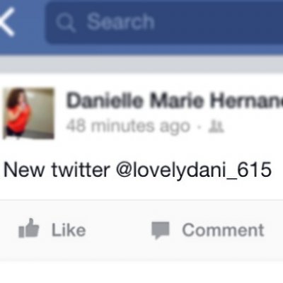 Profile Picture of  ♥Danielle Marie ♥ (@LoVeLyDaNi_25) on Twitter