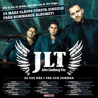 Profile Picture of John Lindberg Trio (@jlt_sweden) on Twitter