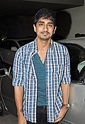 Profile Picture of Siddharth (actor)on Wikipedia