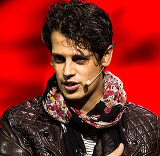 Profile Picture of Milo Yiannopouloson Wikipedia