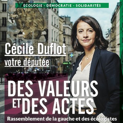 Profile Picture of Avec Duflot (@AvecDuflot) on Twitter