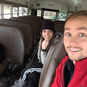 Profile Picture of Chris & Sarah | Skoolie Livin | School Bus Conversion (@skoolielivin) on Pinterest