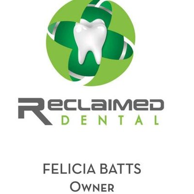 Profile Picture of Felicia Batts (@reclaimeddental) on Twitter