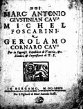 Profile Picture of Michele Foscarinion Wikipedia