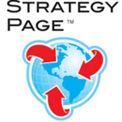 Profile Picture of Editorial Staff (@Strategypage) on Twitter