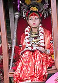 Profile Picture of Kumari (goddess)on Wikipedia